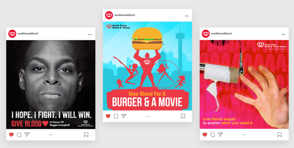 south texas blood and tissue, a client we worked for as the best digital marketing firm in texas