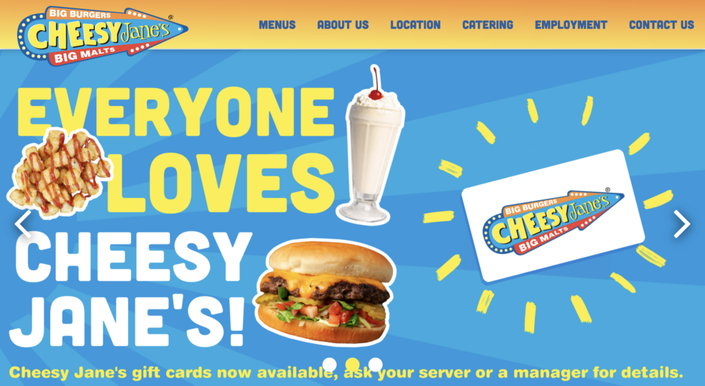 cheesy janes, a client we worked for as the best digital marketing firm in texas