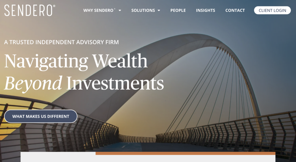 sendero, a client we worked for as the best digital marketing firm in texas