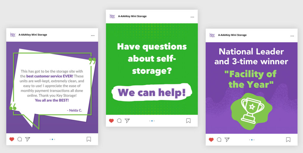 key mini storage, a client we worked for as the best digital marketing firm in texas