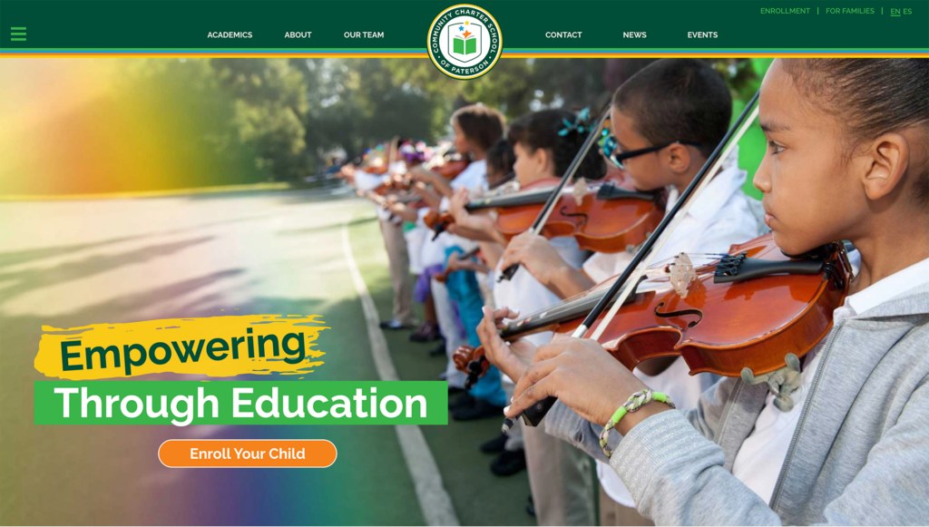 Community Charter School of Paterson Website